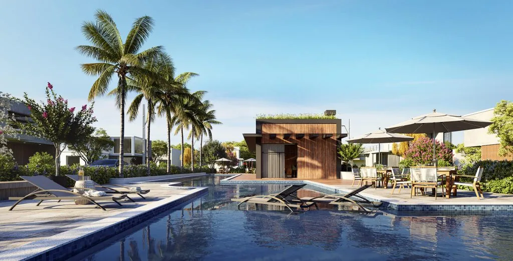 Skyline Condomínio · piscina
