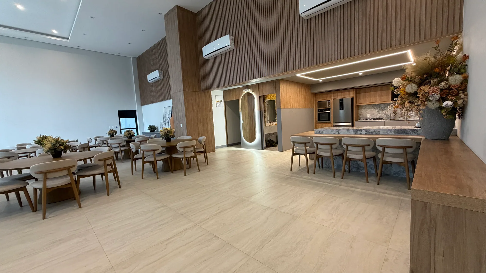Mirage · espaço gourmet