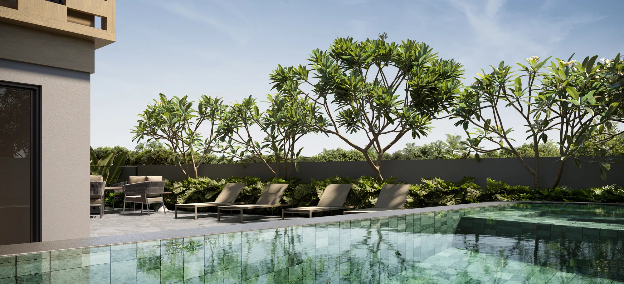 Ortus · piscina deck