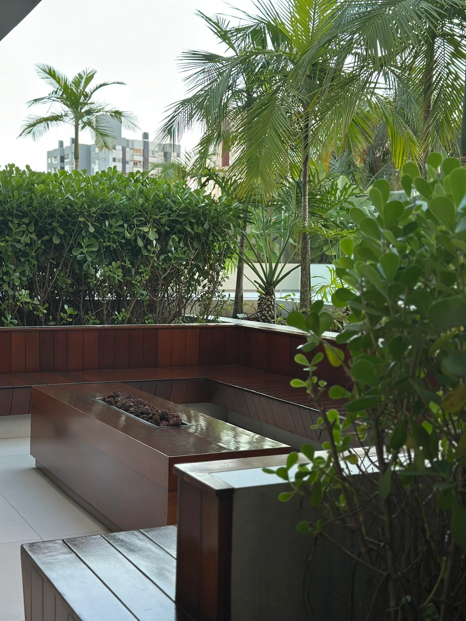 San Thiago · deck da piscina