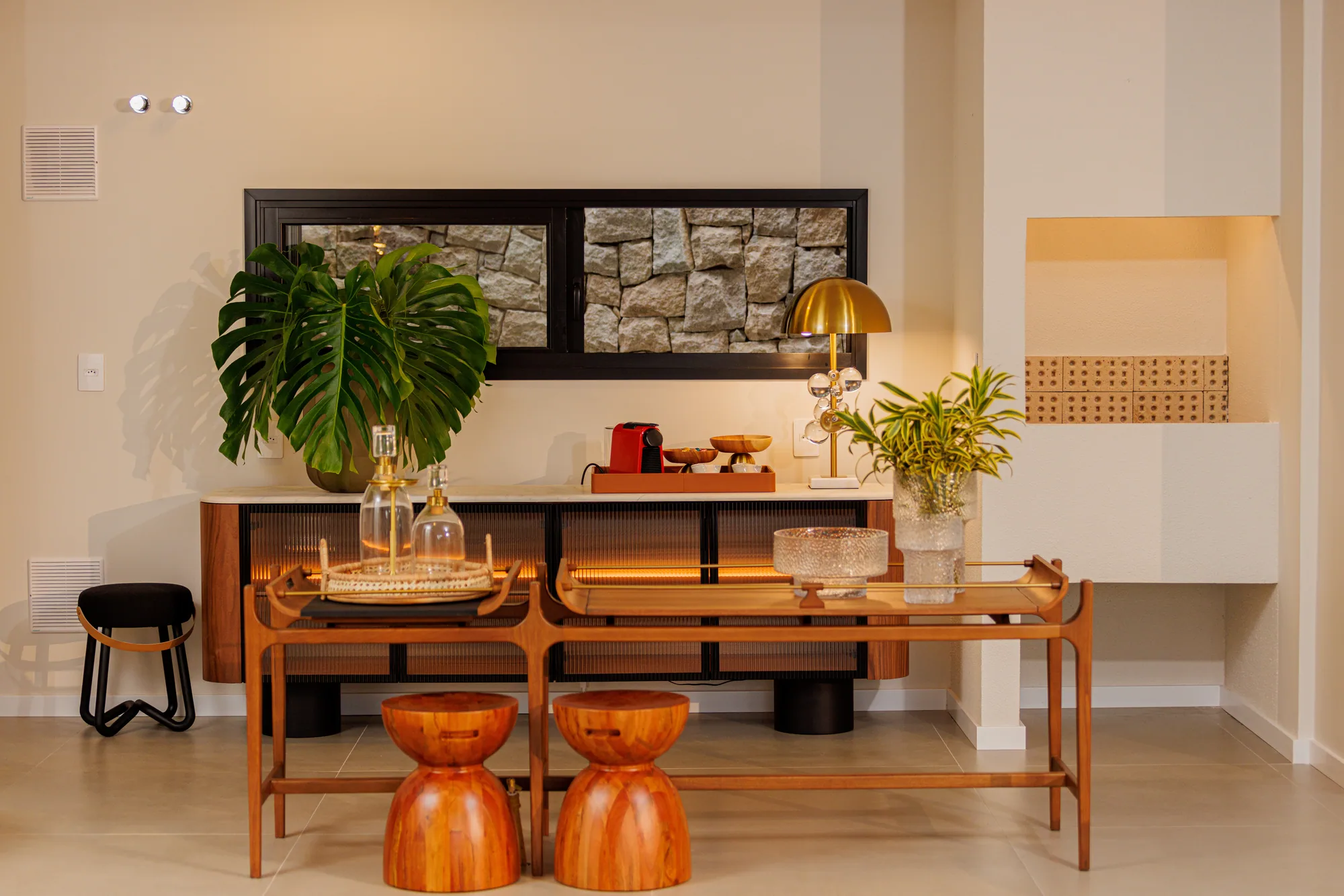 The Ivy · cozinha jantar