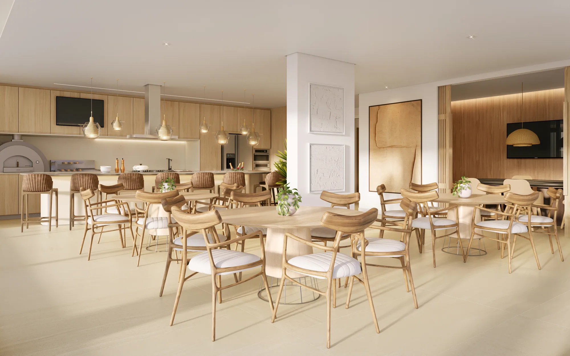 Rhodes · espaço gourmet