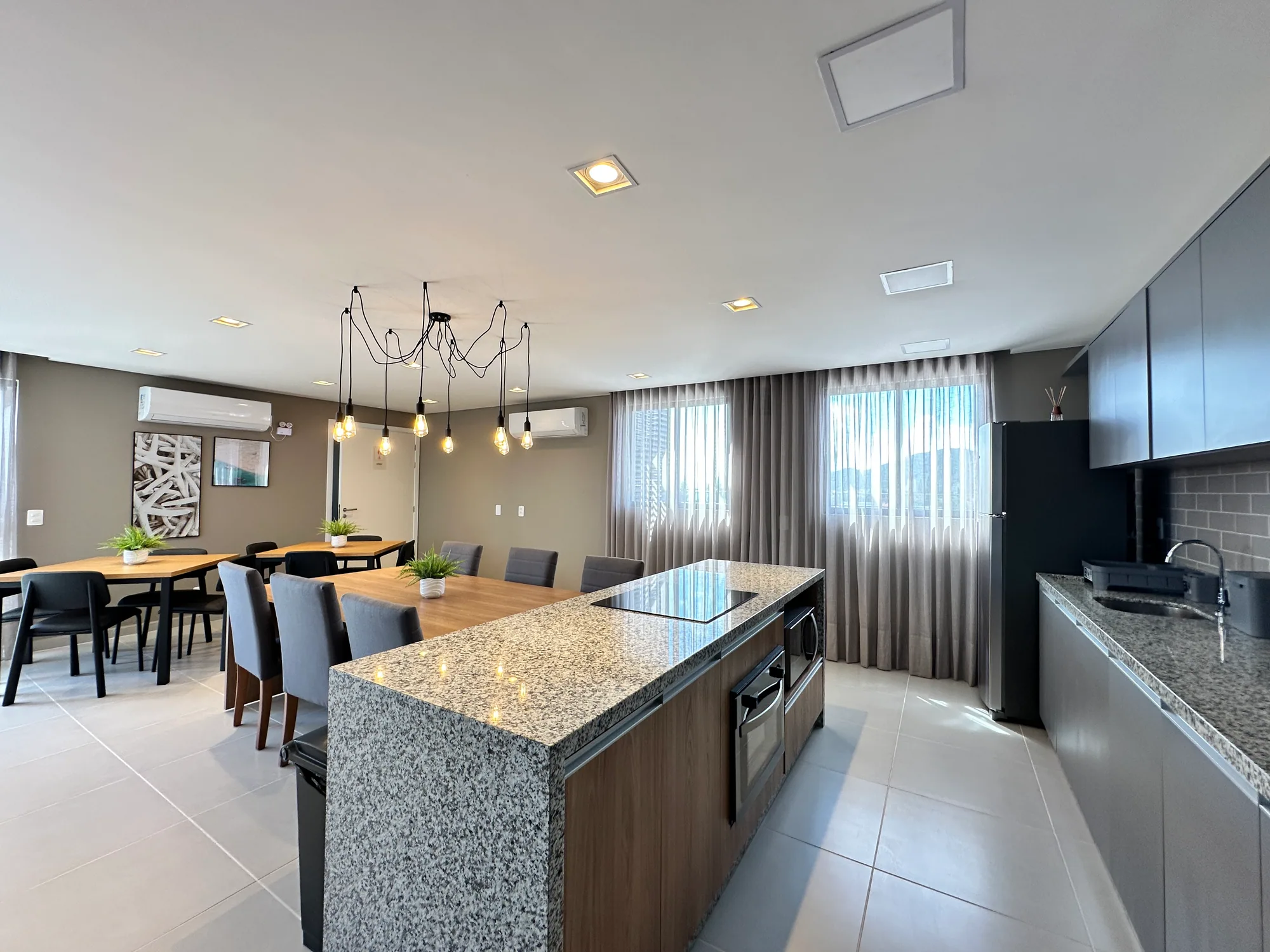 Skyline · cozinha gourmet