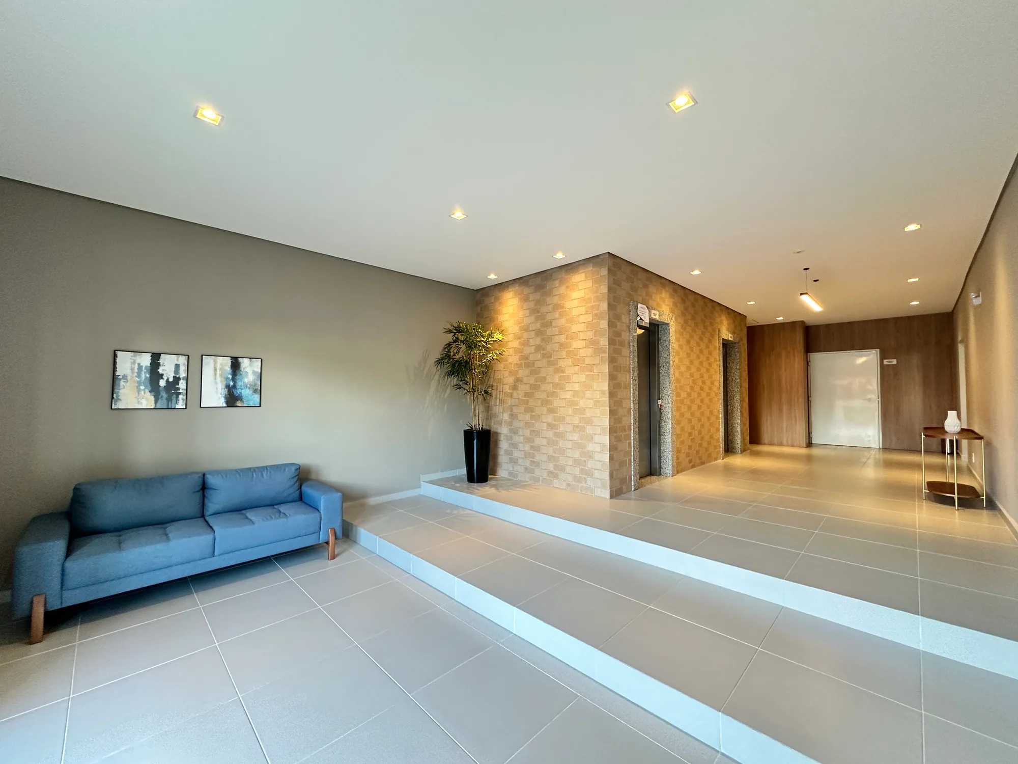 Skyline · living decorado