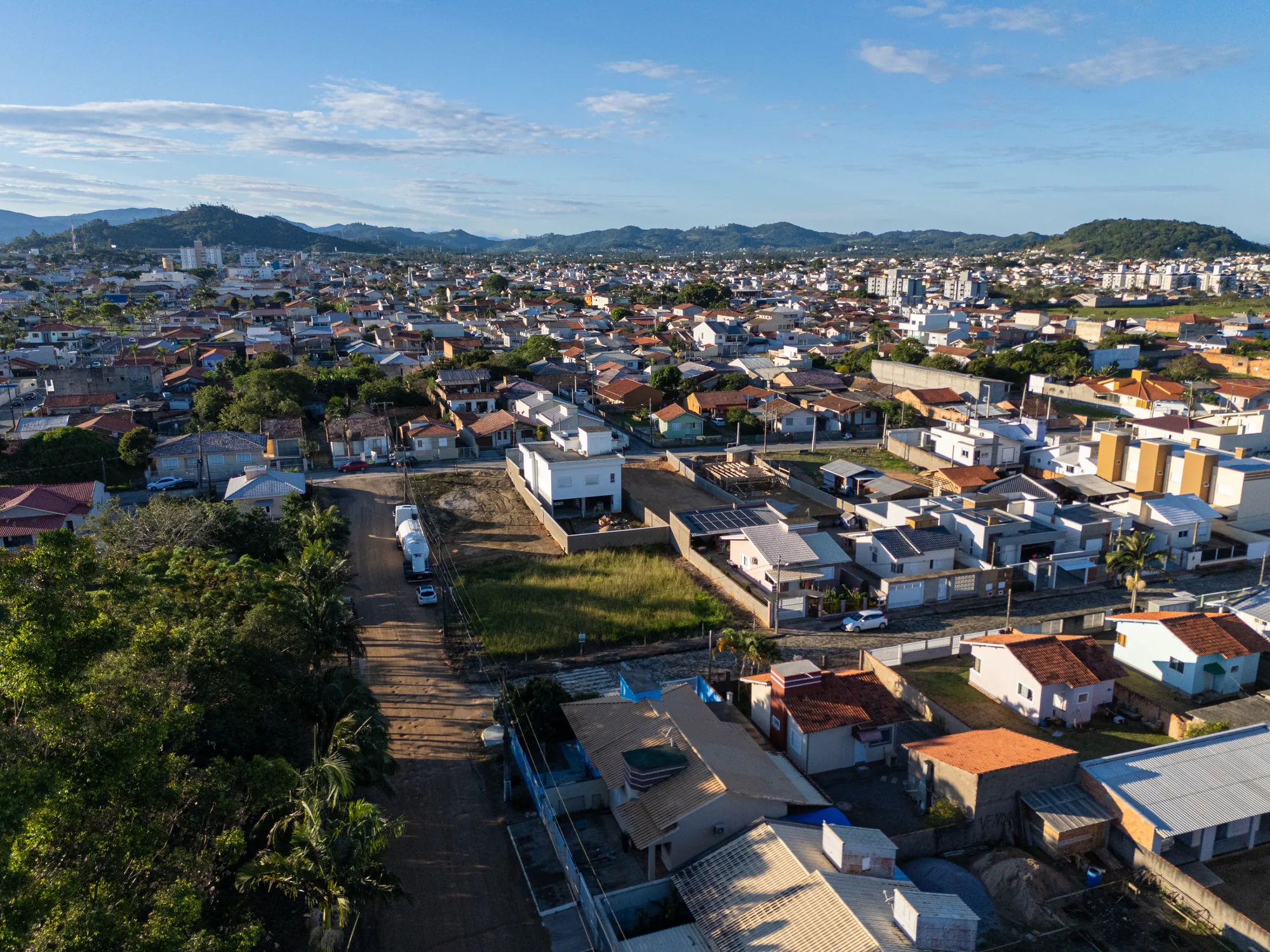 Terreno Capiva · aérea cidade